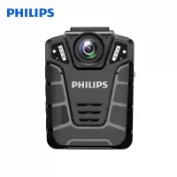 [精选]飞利浦(PHILIPS)VTR8110 32G 执法取证 便携式音视频执法记录仪 1080P高清红外夜视摄像机
