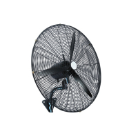 工业风扇壁扇 工厂车间大型强力电风扇纯铜电机摇头立式牛角扇 壁扇750型 280w 220v