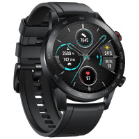 华为荣耀(HONOR)智能手表MagicWatch 2心率检测运动监测防水运动手表GT手表 运动款碳石黑-46mm