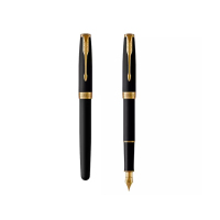 派克(PARKER)钢笔/签字笔新款卓尔系列 磨砂黑色金夹