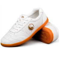 追风英雄太极鞋牛筋底真皮女夏季软牛皮太极拳练功鞋男太极运动鞋39码 43码可选