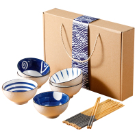 企业专享 日式陶瓷餐具 6碗筷 起订量100