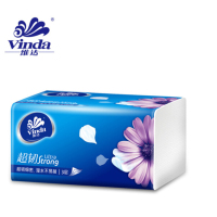 维达(Vinda) 超韧系列软包抽纸3层130抽6包纸巾家庭装面纸1提起订