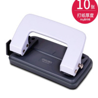得力(deli)0101 打孔器 打孔机 打洞器 手握打孔 重型打孔器 双孔活页纸张打孔 可打10张纸