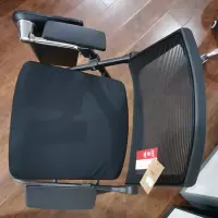 永立会议椅听课椅子桌椅一体 带写字板