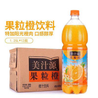美汁源果粒橙饮料 1.8升大瓶分享聚会家庭装 橙汁饮料 1.8升*6瓶/件