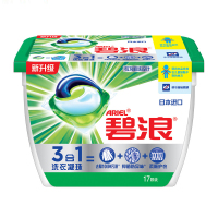 碧浪(ARIEL) 洗衣液 洗衣凝珠自然清新 336G(17颗)盒装 带镭射套