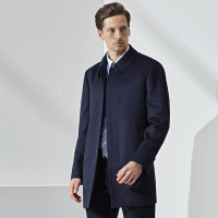 鄂尔多斯|MEN'S[舒适耐穿保暖]冬季商务绅士毛呢大衣男