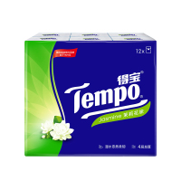 得宝(Tempo) 迷你纸手帕(茉莉花味)12包/条(30条/箱)