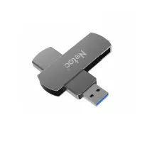 朗科(Netac) U681 32GB USB3.0 优盘/U盘(单位:个)银灰色