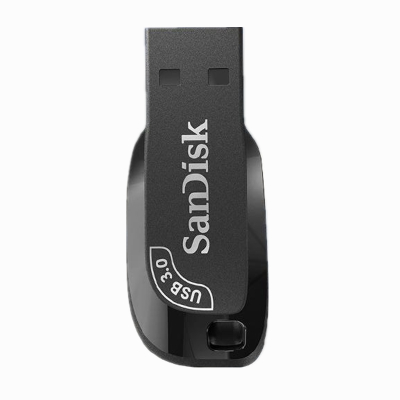 闪迪(SanDisk) CZ410酷邃优盘 USB3.0 高速存储U盘 车载迷你耐用u盘 256GB 黑色