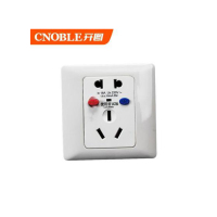 cnoble 漏电保护插座 5孔 86型16A