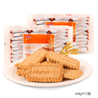 华美.粗粮饼干468g*12袋/整箱