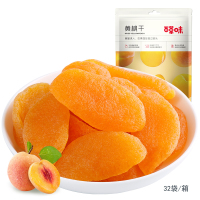 百草味 黄桃干60g*32袋整箱装