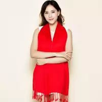 开门红年会红围巾
