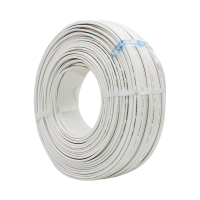 眼镜蛇 电线电缆 RVB-2*4平方2芯多股国标铜芯软平行线 100米