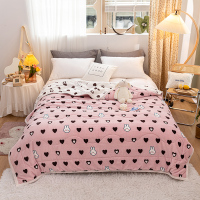 胡夫家纺(HUFU)云貂绒夹棉盖毯苏D3200大