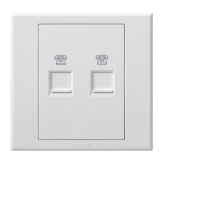 西蒙E3系列二位电话插座305224