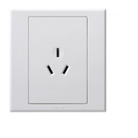 西蒙E3系列两极带接地插座301081