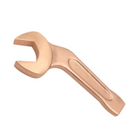 防爆弯柄敲击呆扳手 铍青铜 55mm