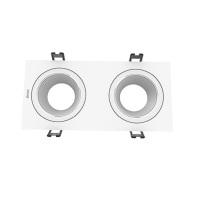 西蒙(simon)晶纯KC1三头平面格栅灯边框模组 N0424-0281