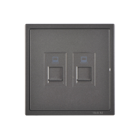 西蒙simon I7系列 二位信息插功能件 705228-61荧光灰色