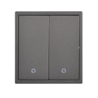 西蒙simon I7系列 二位弱电复位带指示功能件 70E127-61荧光灰色