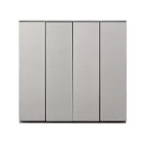 西蒙(simon) E6系列四位双控开关 701042-46 香槟金色