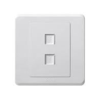 西蒙C20系列二位电话插座255224