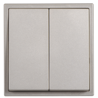 西蒙simon I7系列 二位单开功能件 701021-46香槟金色