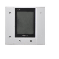 西蒙(simon) E6系列智能按键式地暖温控器(水暖) 72E702白色