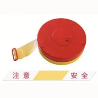 盒装黄白注意安全100m 10个起订