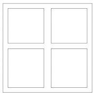 楼体发光字支架 2*2m