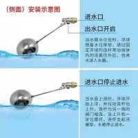STK添亦 黄铜浮球阀 黄铜体水塔水箱阀门 1.25寸