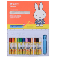 晨光12色/FGM90056米菲系列色丝滑油画棒 10盒装