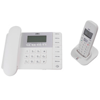 得力798电话机(白色)电话机 座机 办公家用 商务电话