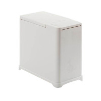 夹缝手按垃圾桶弹盖家用 带盖厨房卫生间客厅长方形