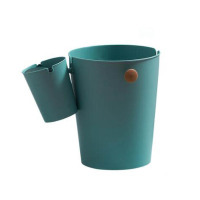 家用客厅卫生间厨房无盖创意子母垃圾桶 学生宿舍塑料可爱垃圾桶筒