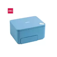 得力(deli)X10微型喷墨打印机智能便携照片打印机WiFi连接喷墨打印机 蓝色