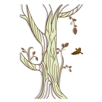 餐厅墙面墙画一PVC立体造型 1.8*2.8m