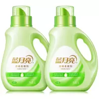 蓝月亮 衣物柔顺剂1kg*2瓶 浓缩型柔软升级留香持久高效除菌白茶香