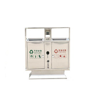 分类户外垃圾桶不锈钢市政环卫果皮箱垃圾箱室外