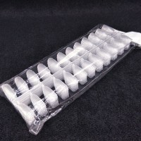 企采严选 美甲甲片甲油胶样板色卡展示板 贝壳透明色 240片/包*10包装