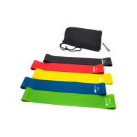 TPE阻力圈 TPE五件套+说明书+小布袋(带力度标)