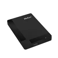 朗科(Netac) K218 1TB 移动硬盘(单价:块)黑色