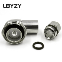 LBYZY 1/2"DIN公头(硬馈直角弯头) 10个起订