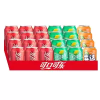 可口可乐 汽水混合装24听