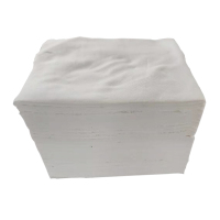 海斯迪克 HKQJ03 破布擦机布 5kg/包 (计价单位:包) 白色