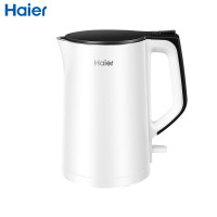 海尔(haier)电水壶 K1-C01W 304不锈钢内胆 STRIX温控器 双层防烫 电水壶