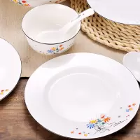 picasso RY1810-C16 《花束》艺术餐具套装16头餐具 白色(H)